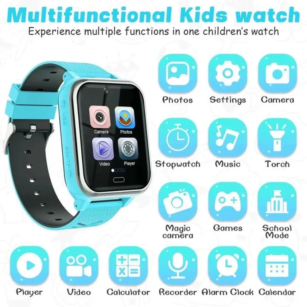 Kids Blue Smart Watch